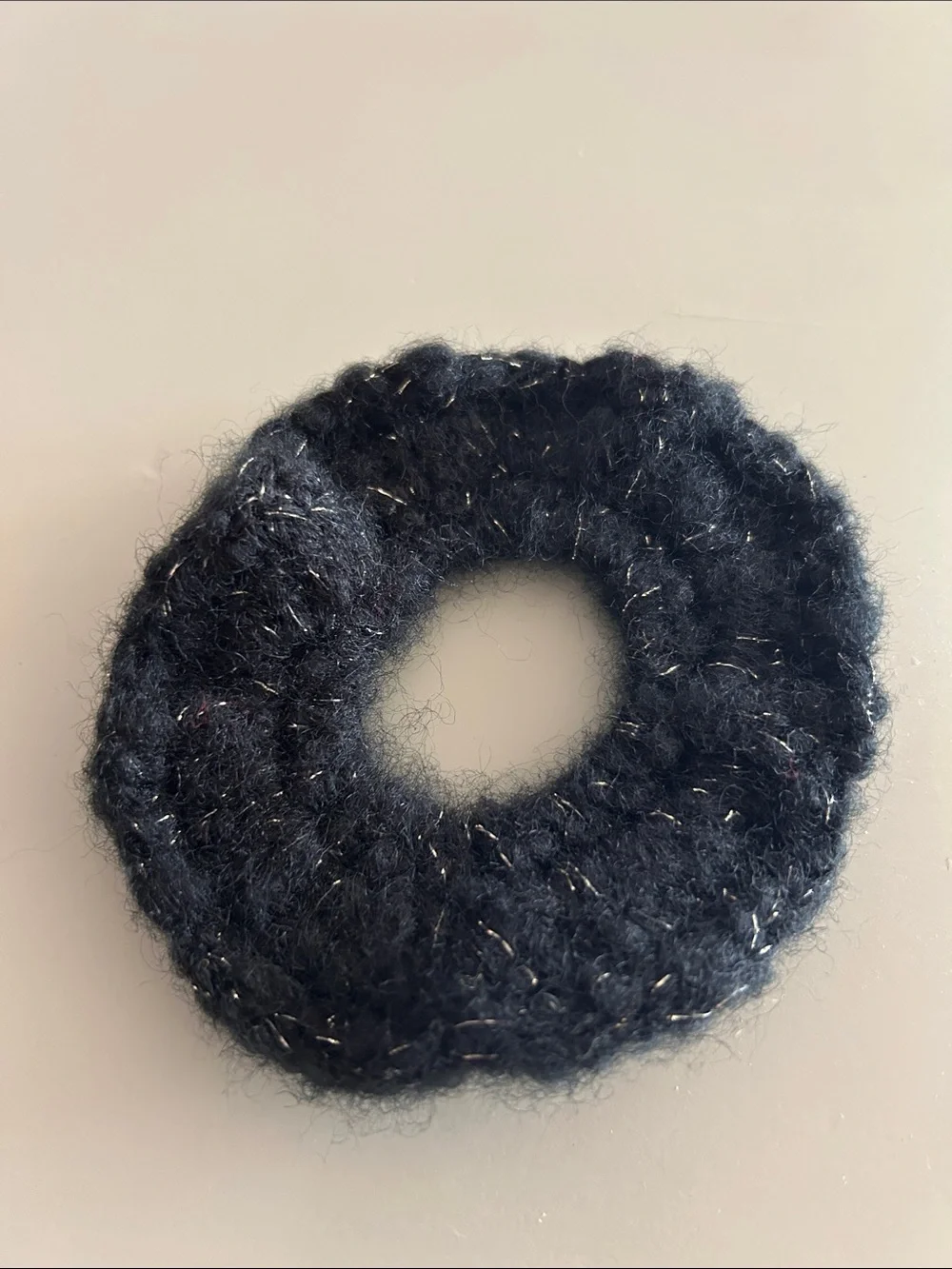Special Assortment of Mixed Fabric & Knit Scrunchie Set of 7